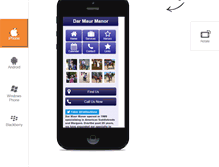 Tablet Screenshot of darmaurmanor.com